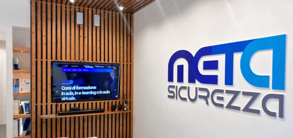 Studio Ufficio e Logo di Meta Sicurezza Roma